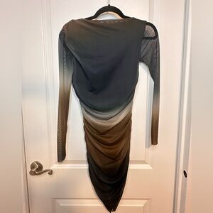 Zara Gradient Long Sleeve Dress - NWT